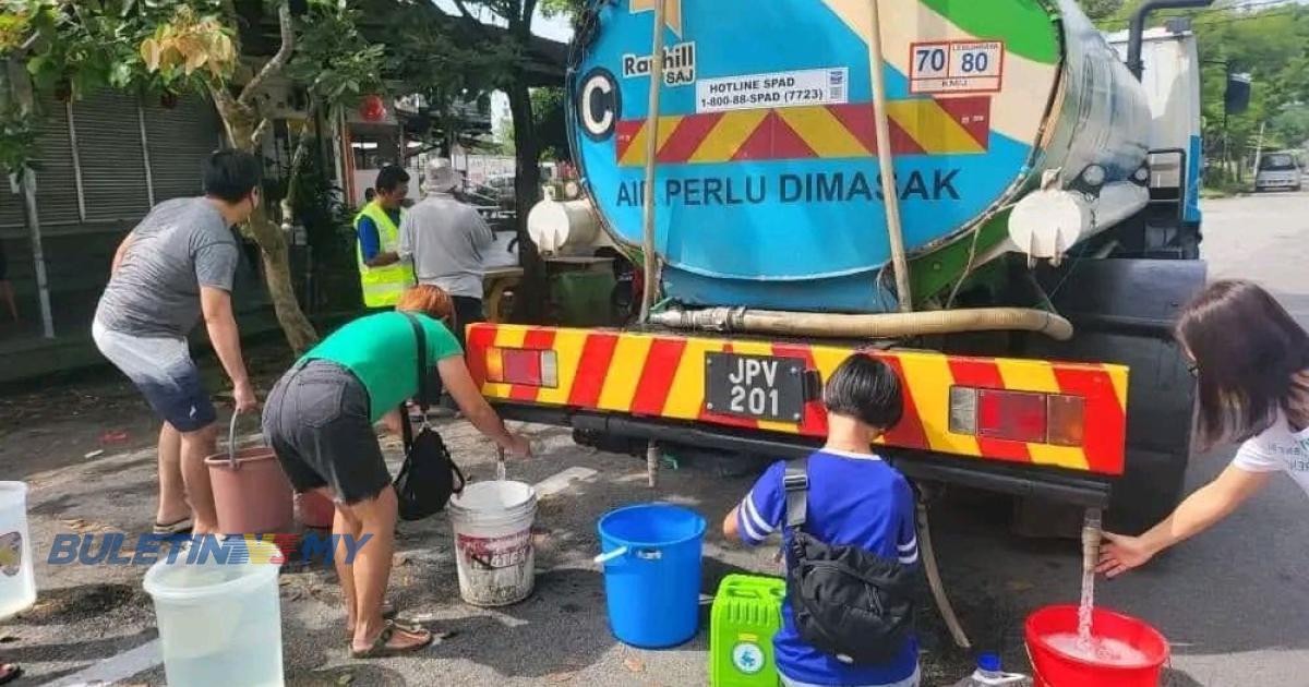 Penduduk kawasan terjejas mula simpan air hadapi gangguan bermula hari ini