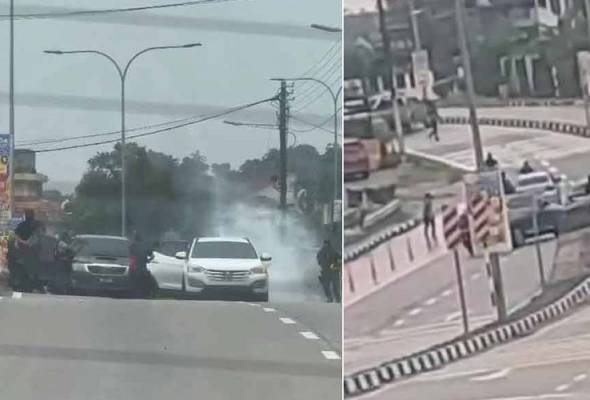 Dua penjenayah ditembak mati dalam insiden berbalas tembakan