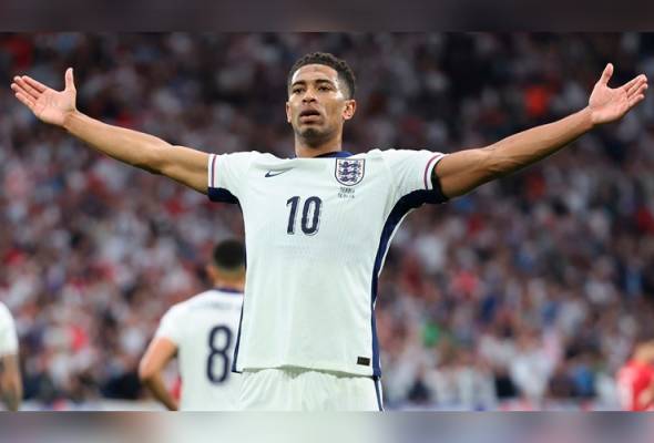 Euro 2024: Gol tunggal Jude Bellingham pastikan England dahului Kumpulan C atasi Serbia