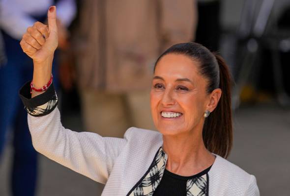 Mexico pilih Claudia Sheinbaum sebagai Presiden wanita pertama