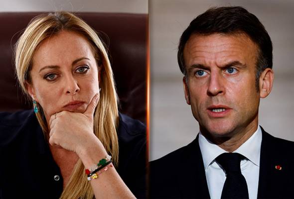 Sidang G7: PM Itali Meloni, Presiden Perancis Macron bertelagah