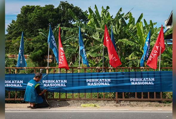 PRK Sungai Bakap: Kemeriahan suasana pilihan raya mula dirasai