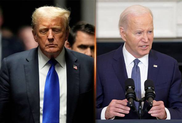 Debat Biden-Trump: Mikrofon lawan ditutup ketika hujah dimulakan, tiada penonton di studio