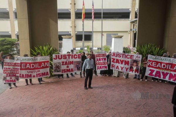 'Saya mahu keadilan untuk Zayn, anak dan menantu' - Zahari