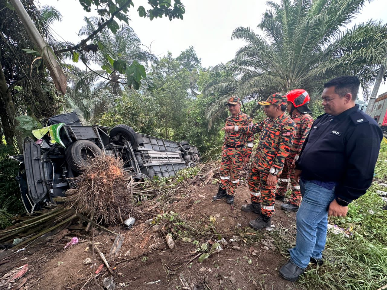 Nahas bas Jalan Kuantan-Segamat: APAD dapatkan laporan lengkap sebelum ambil tindakan