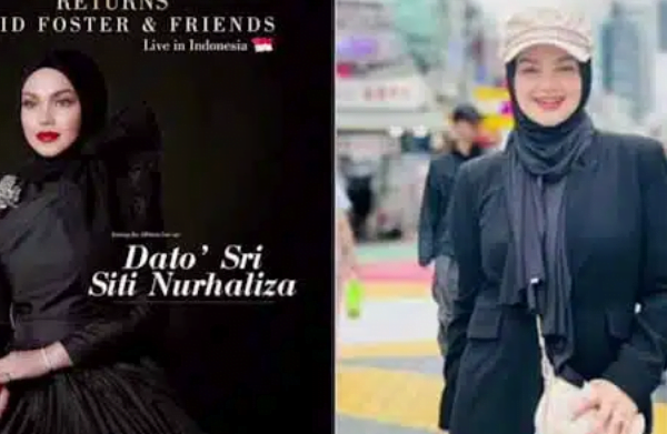 Nyanyi di konsert David Foster, netizen label Siti Nurhaliza hipokrit