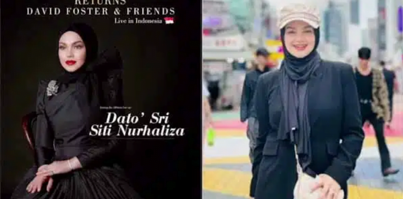 Nyanyi di konsert David Foster, netizen label Siti Nurhaliza hipokrit