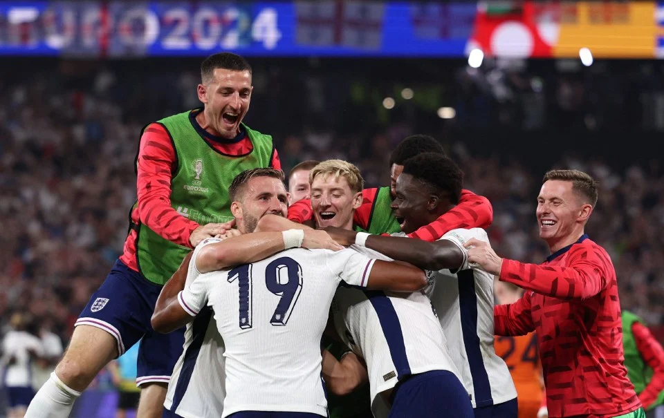 England temu Sepanyol final Euro 2024