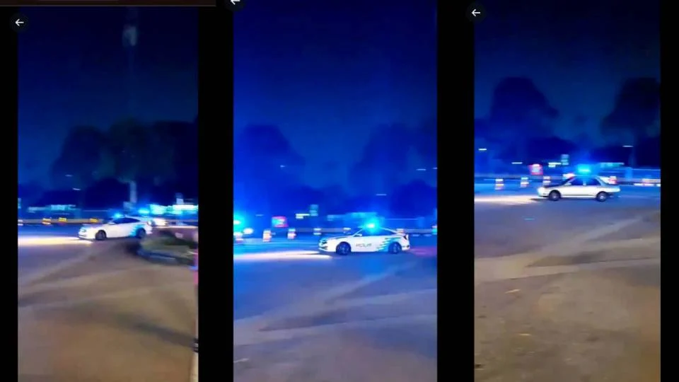 6 MPV polis kejar kereta pasangan kekasih