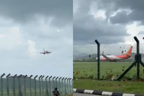 Tindakan juruterbang mendarat pesawat dengan selamat ketika angin lintang di Langkawi dapat pujian