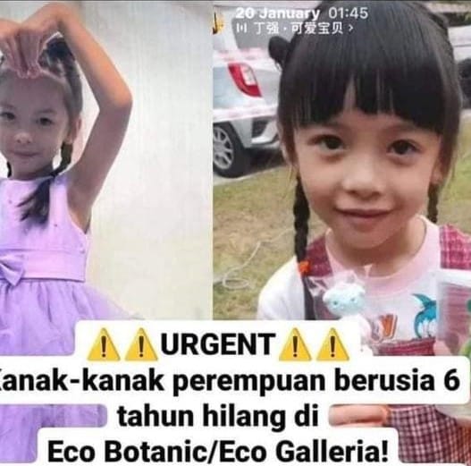 Albertine Leo ditemui dalam kawalan penculik di hotel murah di Batang Kali