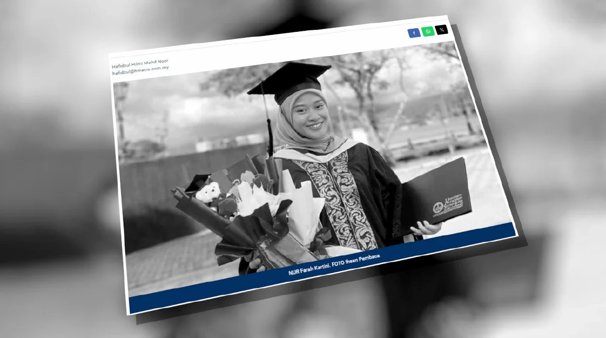 Penjawat awam ditahan bantu siasatan pembunuhan Nur Farah Kartini