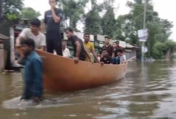 Jutaan terjejas banjir landa wilayah Noakhali, Bangladesh