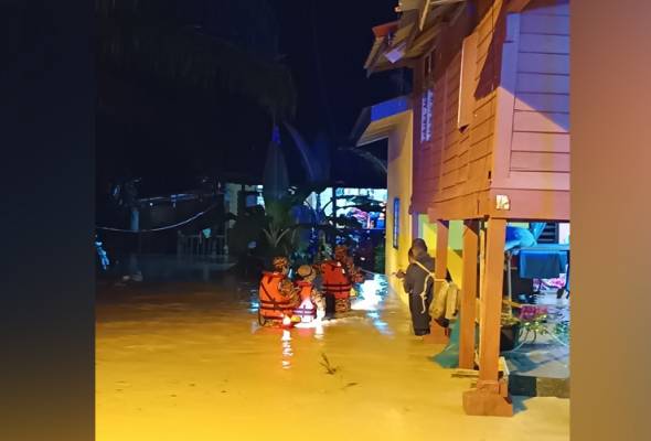 Banjir Kuala Kangsar: Sembilan mangsa berlindung di PPS Kolej Risda