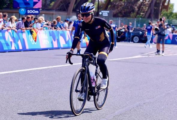 Olimpik Paris 2024: Kekejangan kaki punca Nur Aisyah tidak tamat perlumbaan