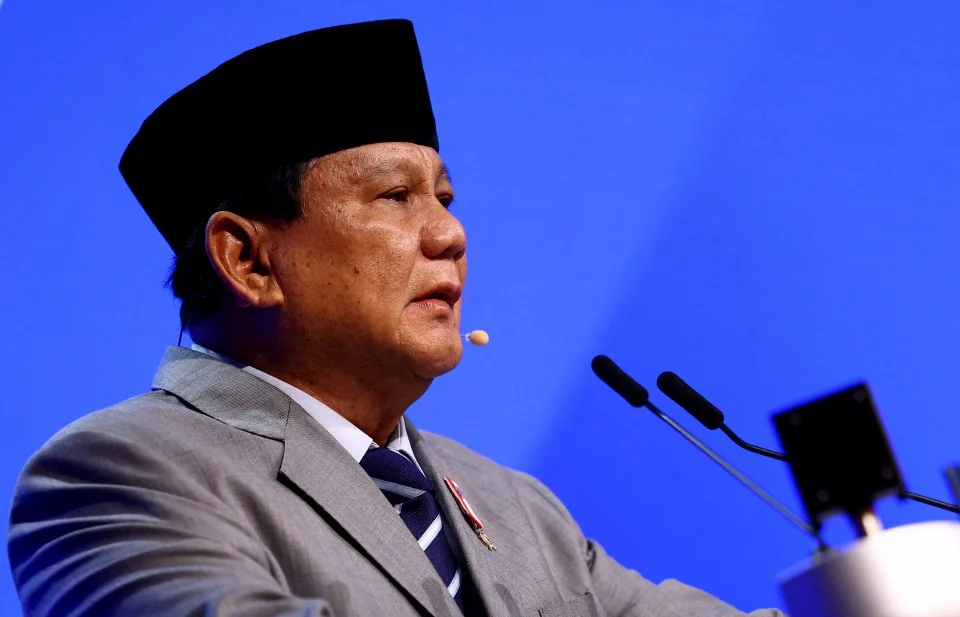 Prabowo umum Kabinet baharu 21 Oktober