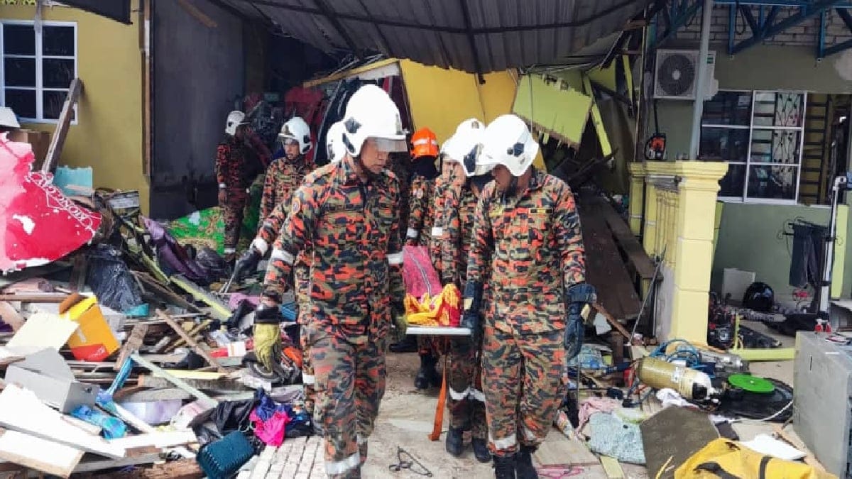 Wanita maut selepas rumah dirempuh treler