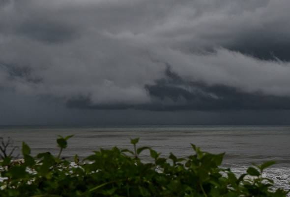 Amaran ribut petir, angin kencang di beberapa negeri hingga 4 petang ini