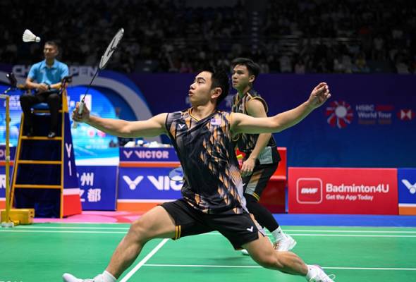 Sze-Fei-Nur Izzuddin cipta sensasi juarai Terbuka China