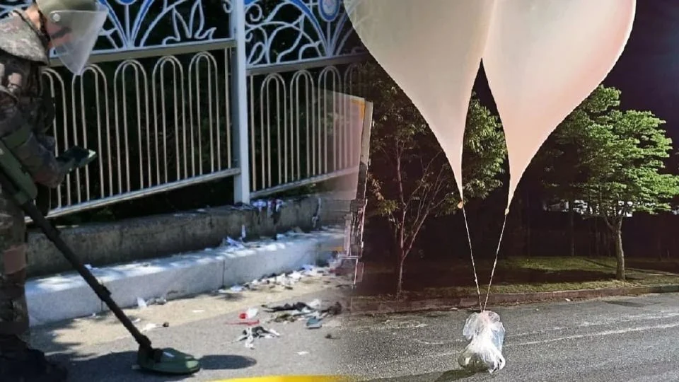 Korea Utara lancar 190 belon sampah ke Korea Selatan