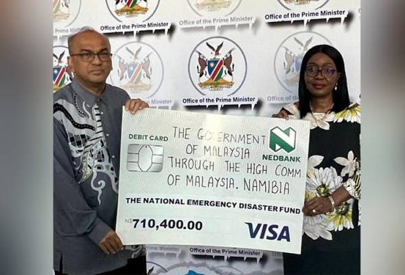 Malaysia hulur bantuan kepada Namibia yang dilanda kemarau