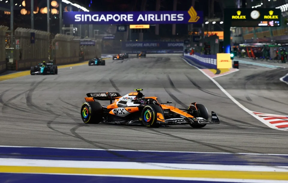 Norris dominasi GP Singapura