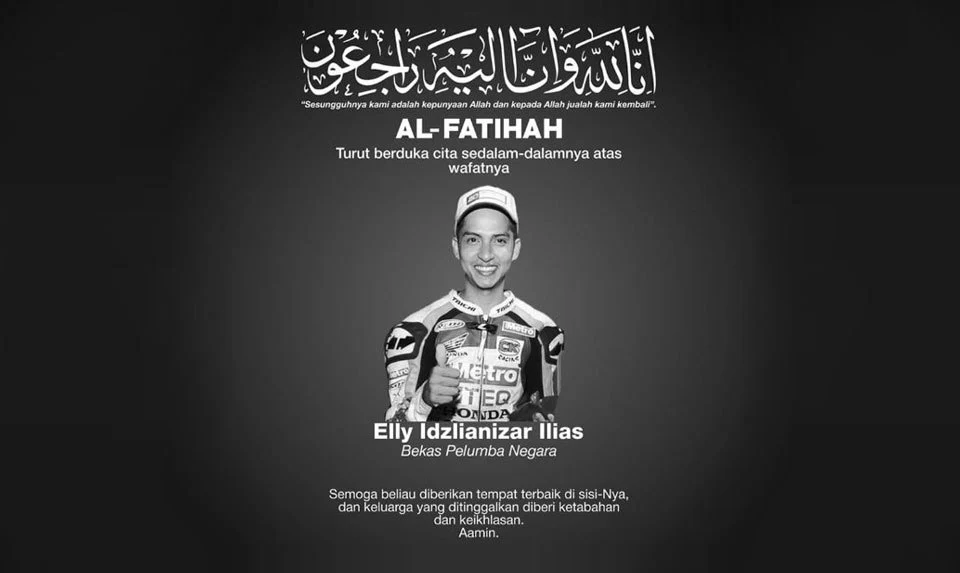 Bekas pelumba GP Malaysia, Elly Idzlianizar meninggal dunia