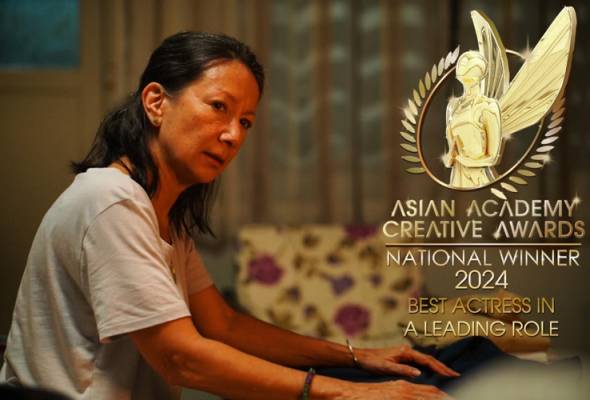 Susan Lankester menang Aktres Terbaik Asian Academy Creative Awards 2024