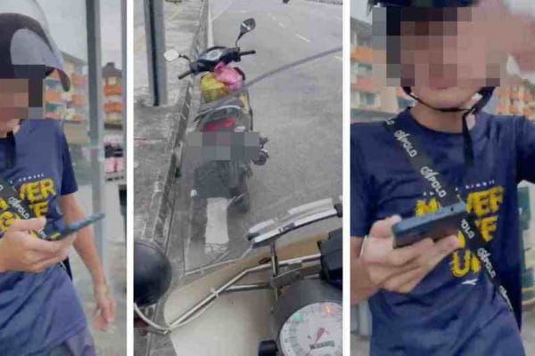 Lelaki ditahan, marah polis trafik dengan kata-kata kesat