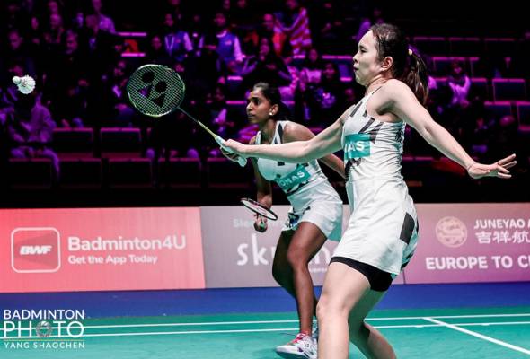 Pearly Tan-M Thinaah naib juara Terbuka Artik, semangat juang harus dipuji