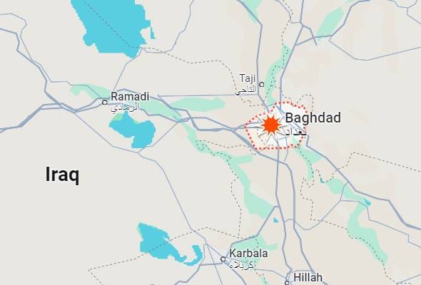Roket hentam kawasan berhampiran lapangan terbang Baghdad