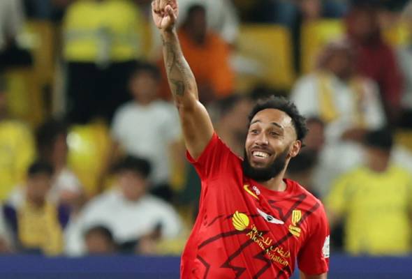 Aubameyang buat Cristiano Ronaldo, Al-Nassr berputih mata