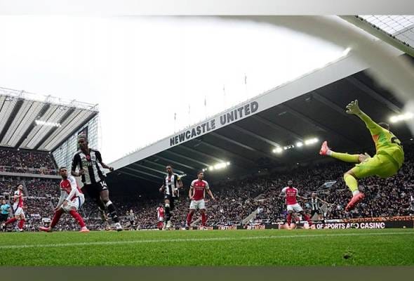 Arsenal berduka tunduk kepada Newcastle
