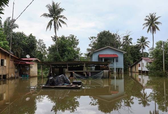 Mangsa banjir meningkat di lima negeri