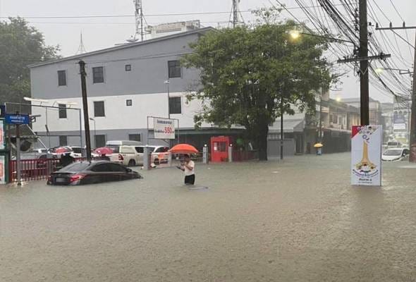 Rakyat Malaysia diberi ingatan hujan lebat, risiko banjir di Selatan Thailand
