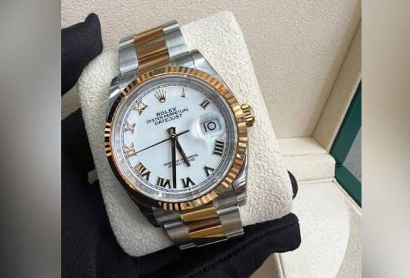 Polis buru lelaki curi jam tangan Rolex di Subang Jaya