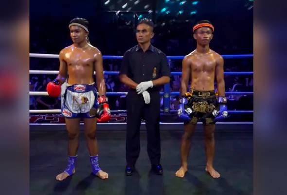 Haikal Hallo Fightlab tumbangkan Nong Ice Rodtang dengan TKO