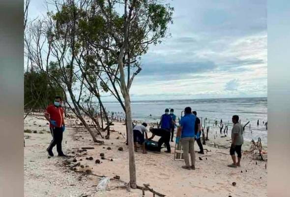 Mayat lelaki tanpa identiti ditemui tepi pantai