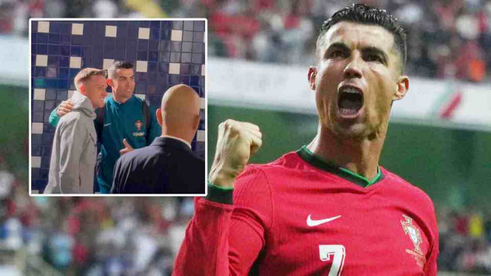 Pemain Poland dikecam bergambar dengan Ronaldo