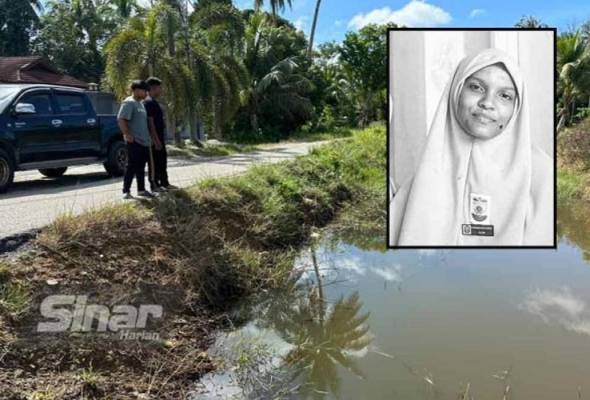 Bapa temui jasad anak perempuan dalam tali air, ibu pengsan
