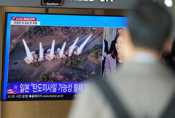 Korea Utara lancar peluru berpandu jarak dekat ke arah Laut Timur