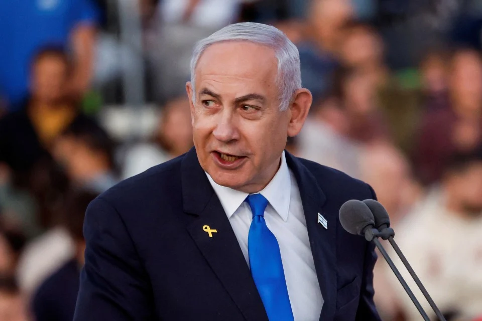 2 'bom kilat' jatuh dekat rumah Netanyahu