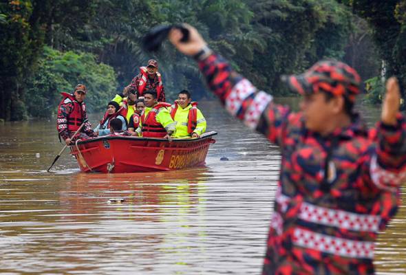 Banjir kembali landa Raub, Lipis