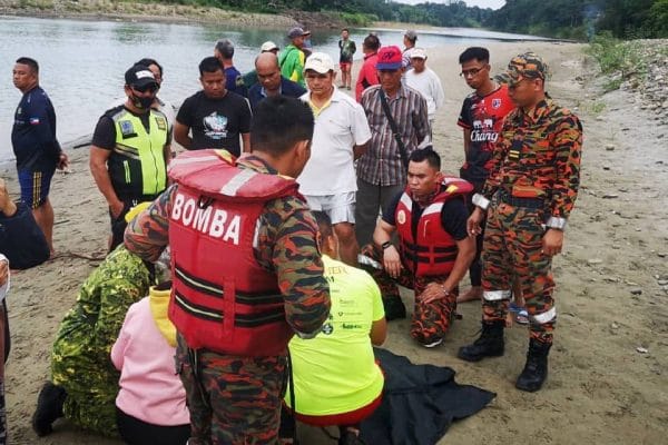 Budak perempuan 10 tahun hilang ketika mandi sungai ditemui lemas