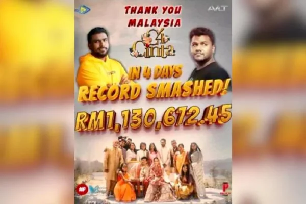 C4Cinta cipta rekod kutip RM1.13 juta dalam empat hari