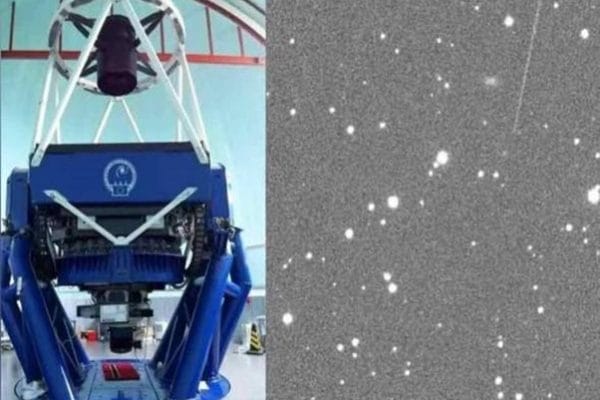 Balai cerap China rakam imej asteroid jatuh ke bumi