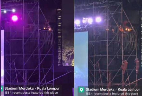 Konsert Siti Nurhaliza, Judika dikejutkan dengan insiden kebakaran