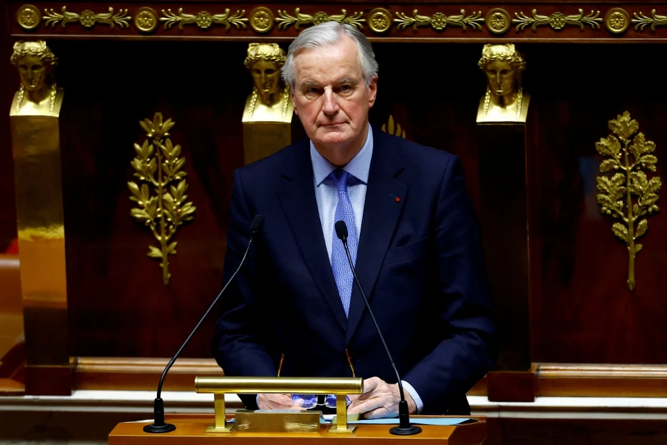 PM Perancis, Michel Barner disingkir dalam undi tidak percaya