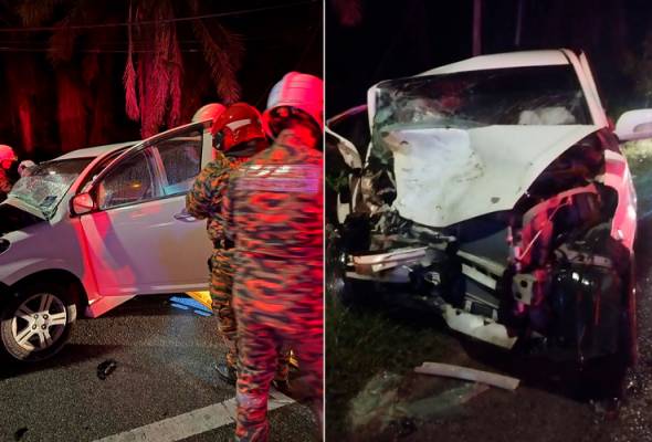 Pemandu Myvi maut dalam kemalangan dua kenderaan