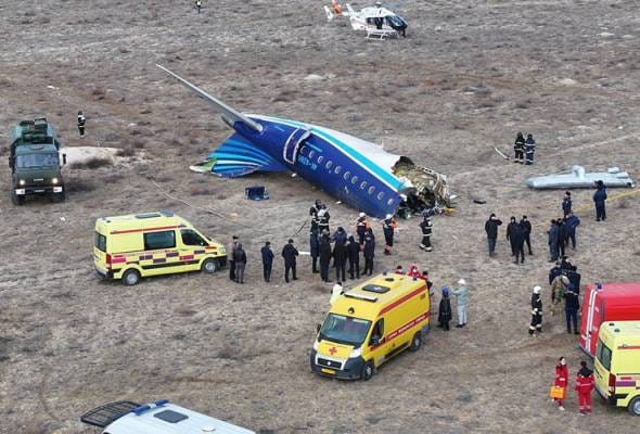 Pesawat Azerbaijan Airlines terhempas di Kazakhstan